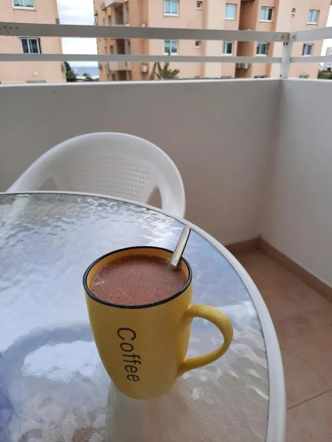 Large Apt 2 Bedrooms Sea View & 2 Balconies Larnaca Cyprus