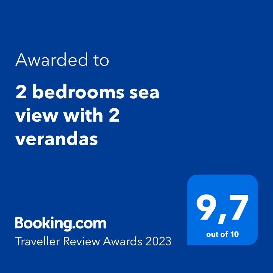 Apartment Large Apt 2 Bedrooms Sea View & 2 Balconies Larnaca